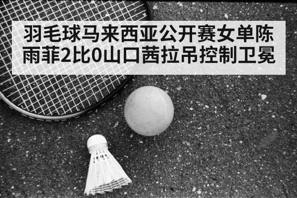 羽毛球马来西亚公开赛女单陈雨菲2比0山口茜拉吊控制卫冕